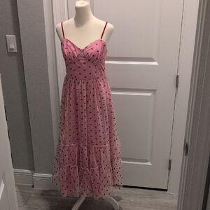 Betsey Johnson Pink Heart Dress